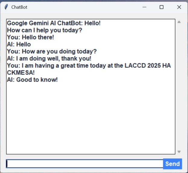 Google Gemini AI ChatBot  – screenshot 1