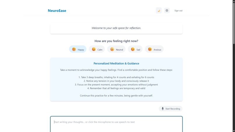 NeuroEase – screenshot 4