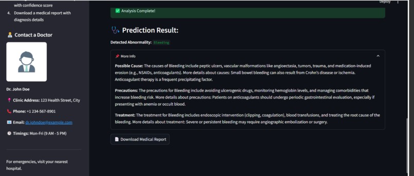 EndoScopeAI – screenshot 2