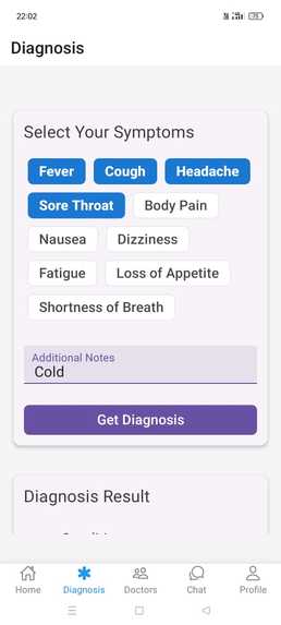 HealthcareApp – screenshot 3