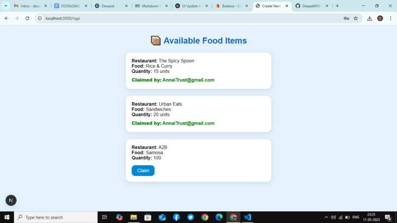 FOODxSAVE – screenshot 3