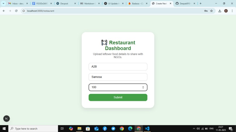 FOODxSAVE – screenshot 2