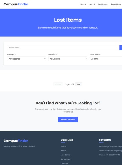 Campus Finder – screenshot 4