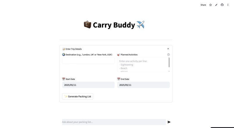 Carry Buddy – screenshot 1
