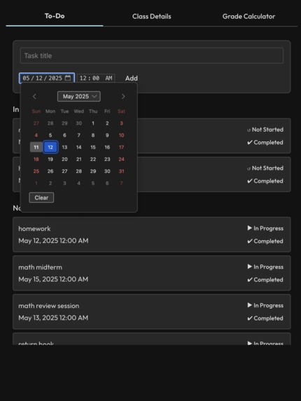 ZotPlanner – screenshot 2