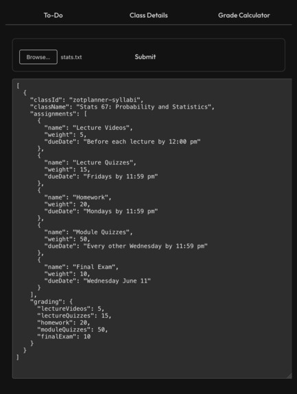 ZotPlanner – screenshot 6