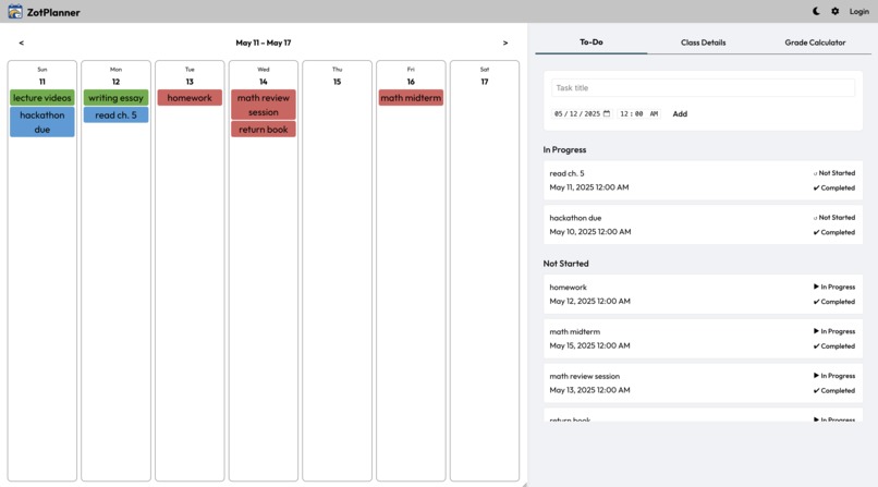ZotPlanner – screenshot 7