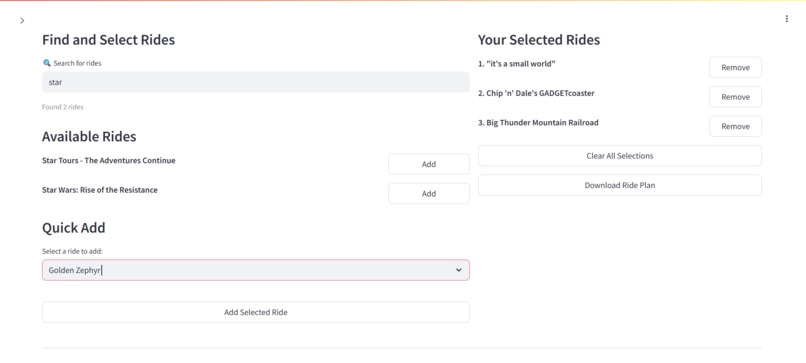 Disney Park Planner – screenshot 4