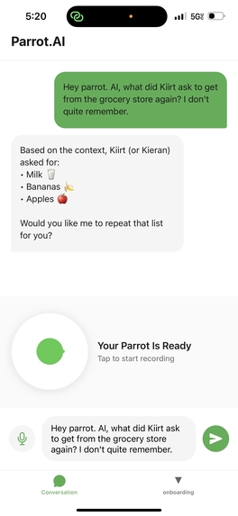 Parrot.AI – screenshot 2