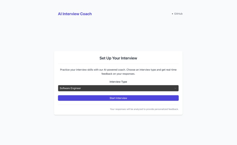 AI Interview Coach – screenshot 1