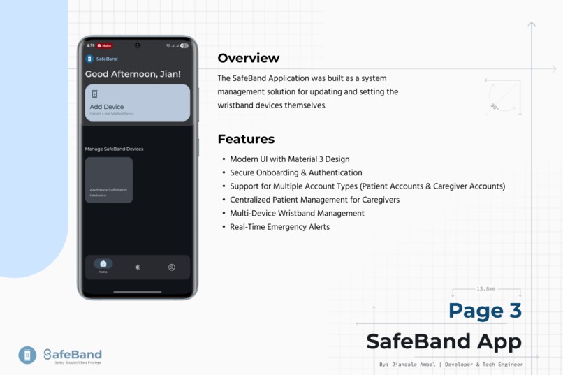 SafeBand – screenshot 4