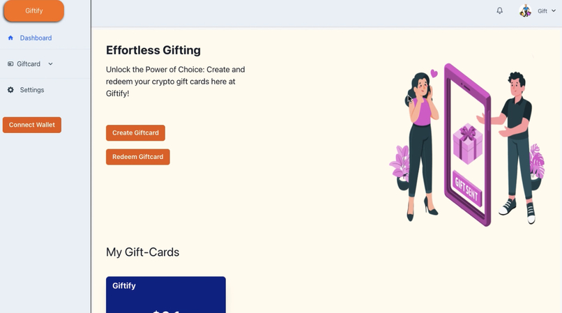 Giftify  – screenshot 1