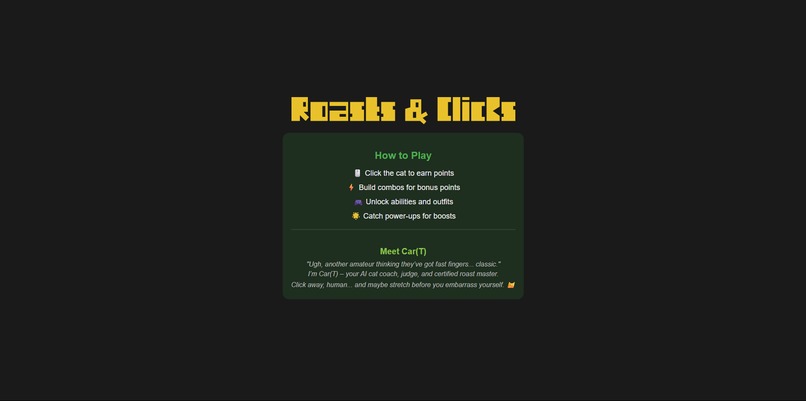 Roasts & Clicks – screenshot 1