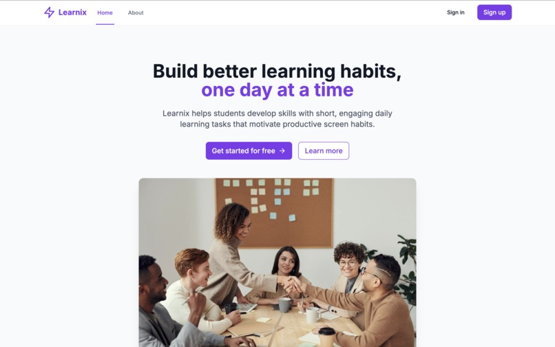 Learnix  – screenshot 1