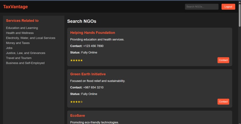 TaxVantage – screenshot 6