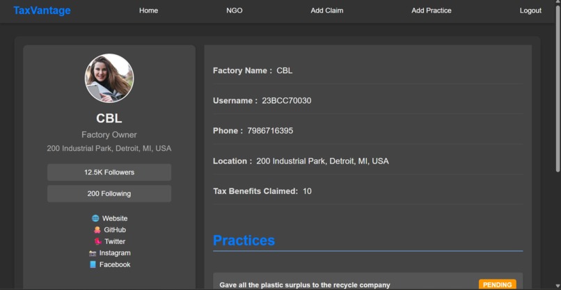 TaxVantage – screenshot 8