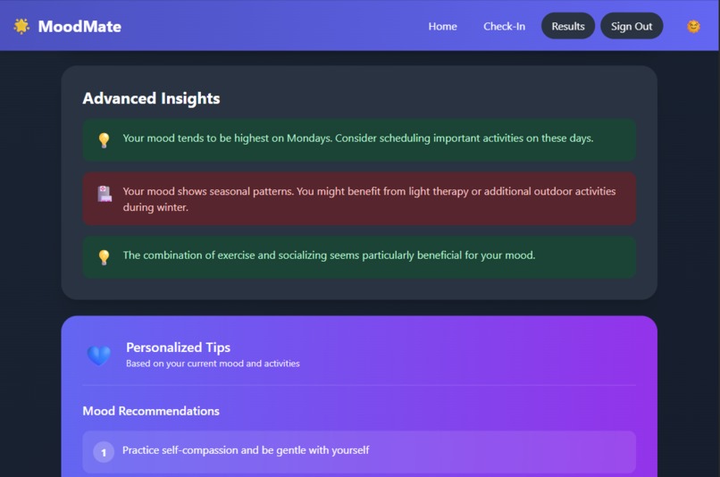 Moodmate – screenshot 6
