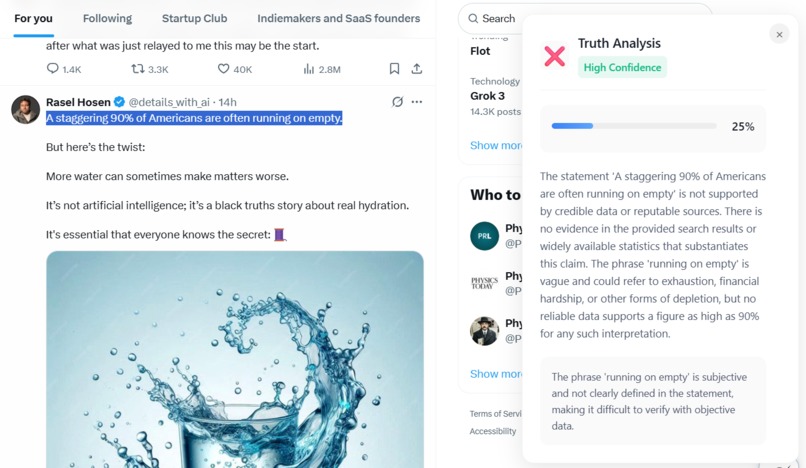 TruthMark – screenshot 2