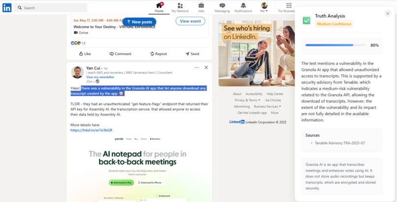 TruthMark – screenshot 3