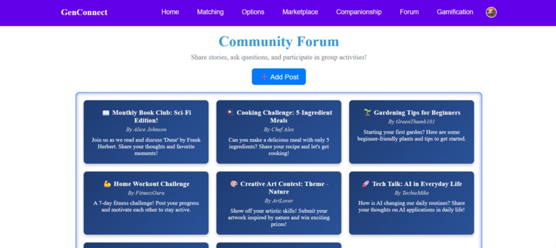 GenConnect – screenshot 5