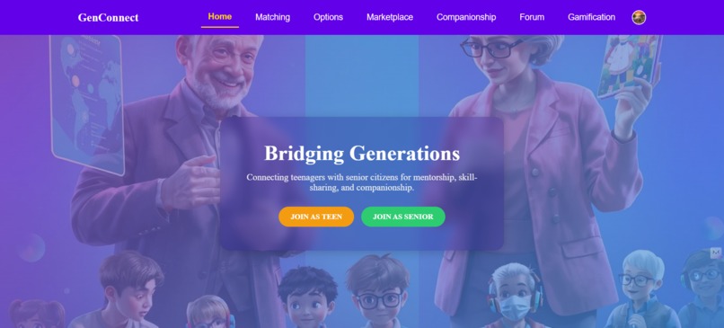 GenConnect – screenshot 1