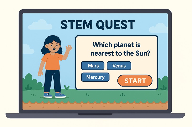 STEM Quest – An Interactive Learning Game – screenshot 1
