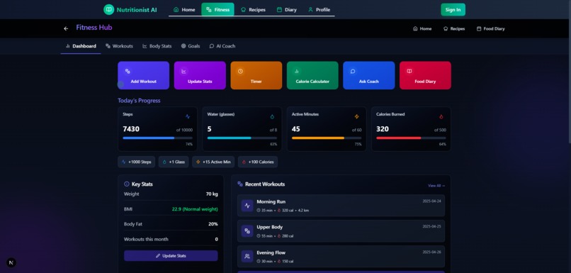 AI Nutrition Planner – screenshot 9