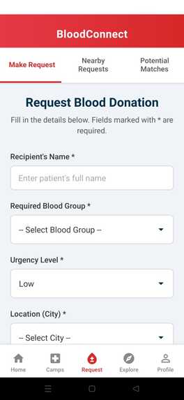BloodConnect – screenshot 3