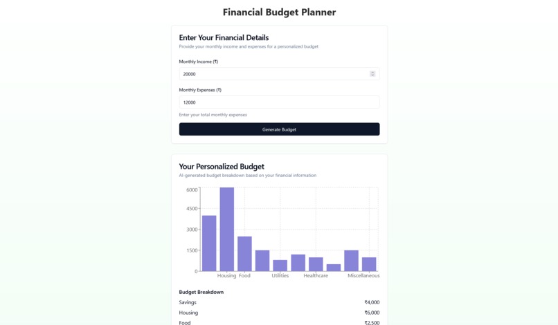 FinancialWise – screenshot 2