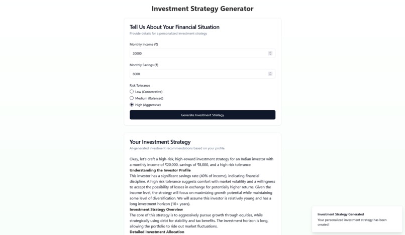 FinancialWise – screenshot 3
