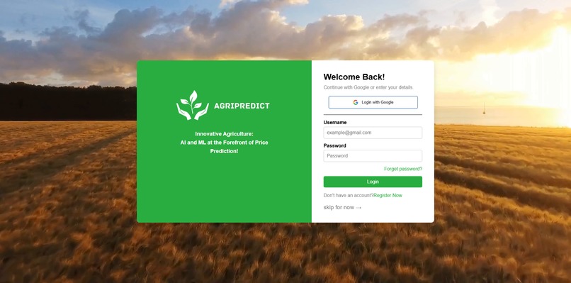 AgriPredict – screenshot 2