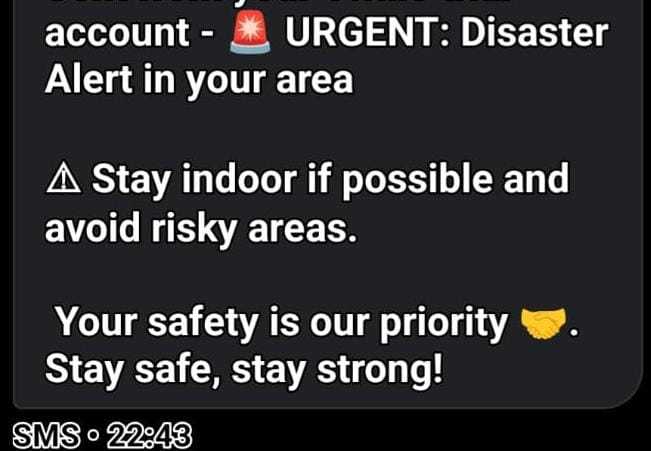 DISHA (Disaster Information Sharing and Help Alert) – screenshot 1