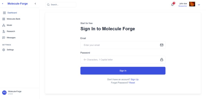 Molecule-Forge – screenshot 1