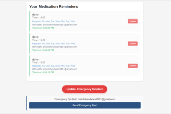 MediRemind: Smart Medication Reminder with Caregiver Alerts