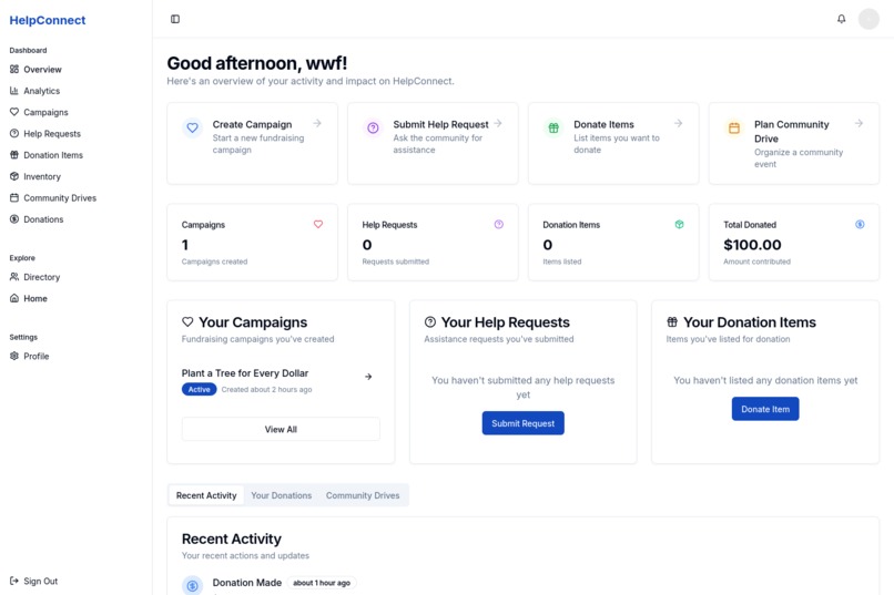 HelpConnect – screenshot 3