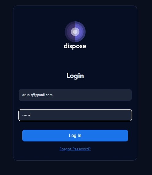 dispose – screenshot 2