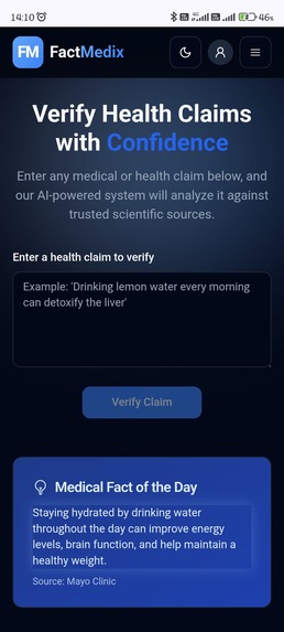FACTMEDIX – screenshot 2