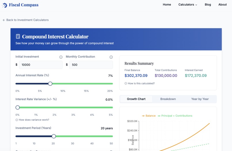 Fiscal Compass – screenshot 1