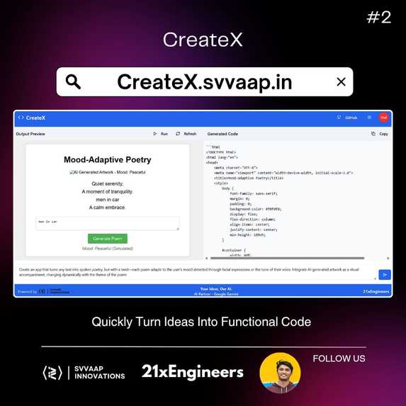 CreateX – screenshot 5