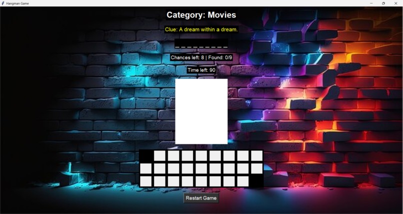 Hangman_Game – screenshot 1