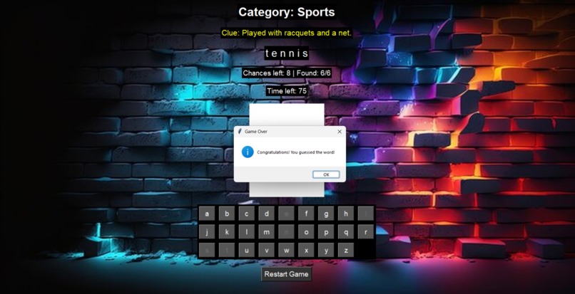 Hangman_Game – screenshot 3