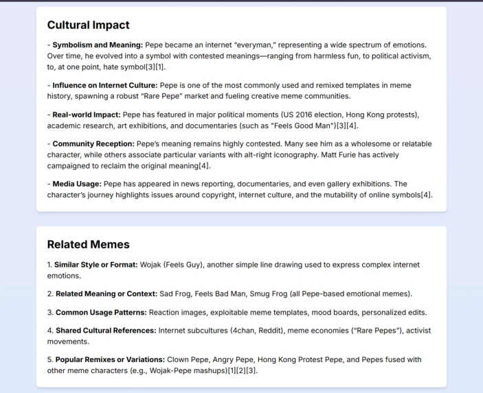 Meme Origin Explorer – screenshot 4