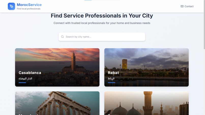 EZ services – screenshot 1