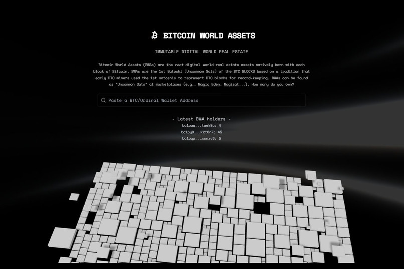 Bitcoin World Assets – screenshot 2