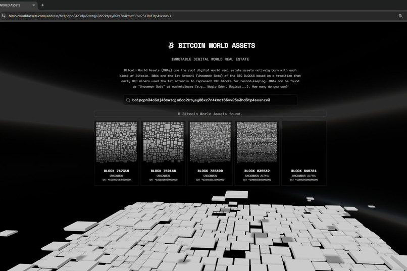 Bitcoin World Assets – screenshot 1