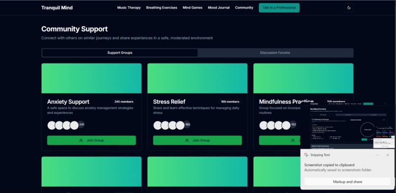 TranquilMinds – screenshot 4