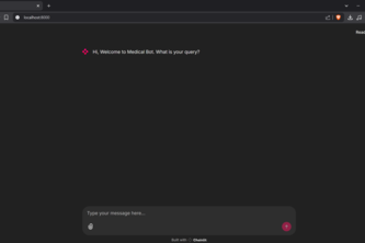 Medical chatbot based on AI | Devpost