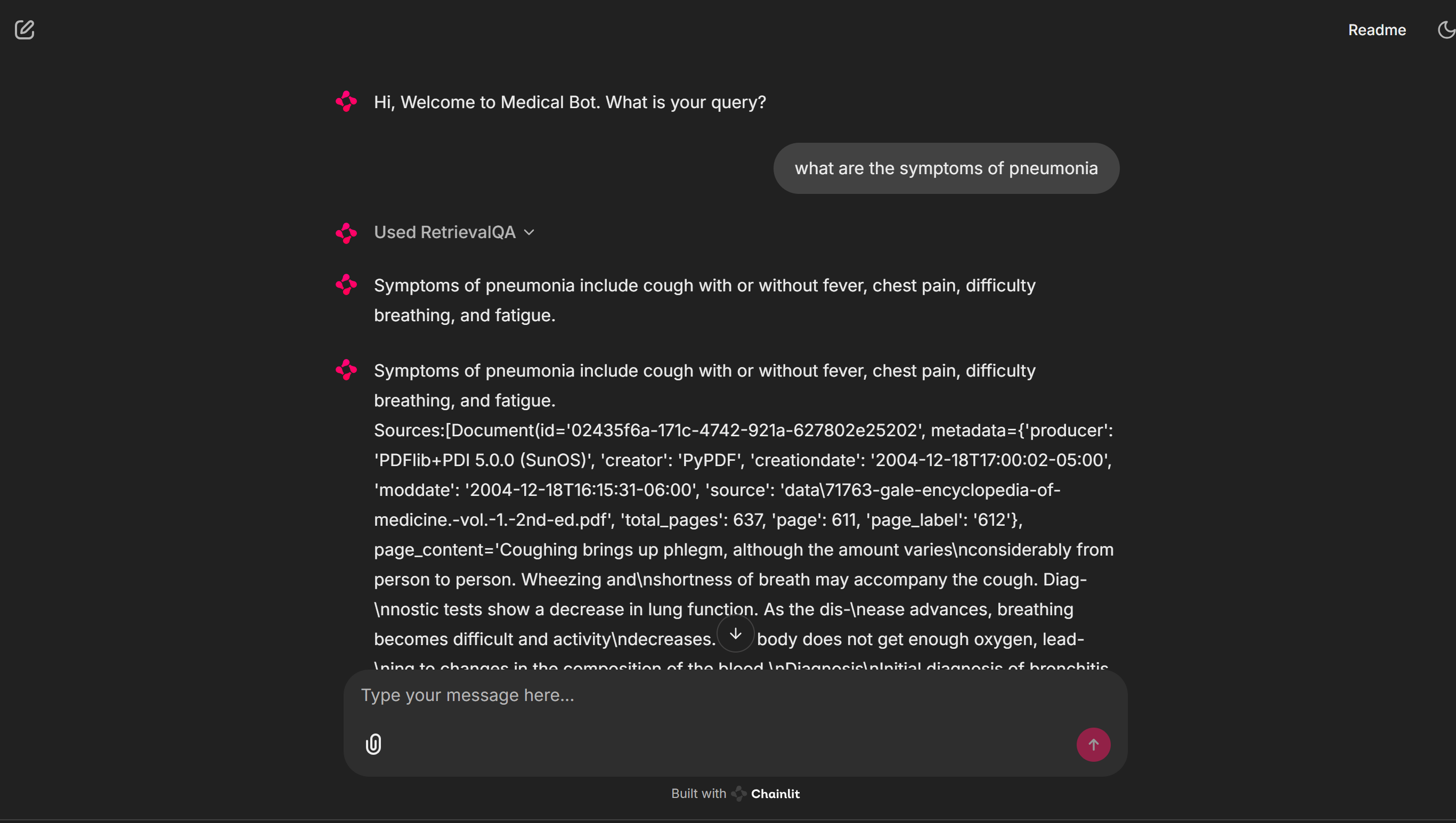 Medical chatbot based on AI | Devpost