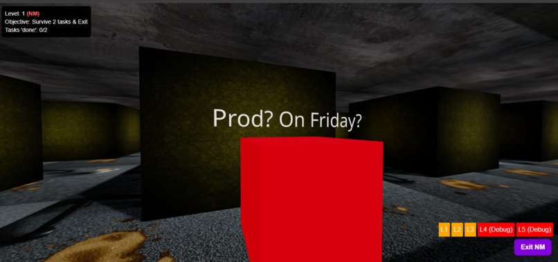 Unemployed Backrooms – screenshot 1