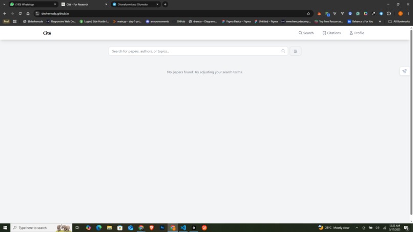 Citė - For Research – screenshot 1